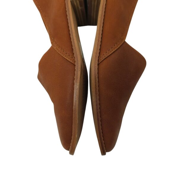 Clarks Pure Easy Leather Loafer Womens Size 6M Slip On Comfort Shoes Tan - Picture 15 of 16